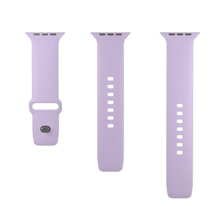 PURO ICON - Elastický řemínek pro Apple Watch 42/44/45/49 mm (S/M a M/L) (Tech Lavender)