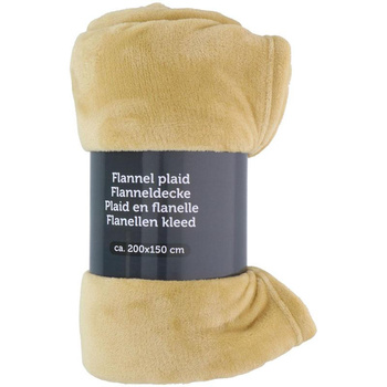 Couverture en flanelle 200x150cm (jaune)