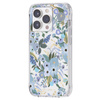 Rifle Paper Clear - iPhone 14 Pro Case (Garden Party Blue)