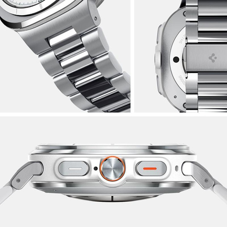 Spigen Modern Fit Band - Bracelet pour Samsung Galaxy Watch Ultra 47 mm (Argent)
