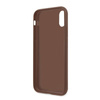 Collection 4G Bottom Stripe de Guess - Coque pour iPhone Xs / X (marron)
