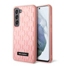 Karl Lagerfeld Monogram 3D Pattern - Samsung Galaxy S23 Case (pink)
