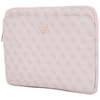 Guess 4G Zipper Pocket Triangle Logo Sleeve - 14" Notebook Case (pink)