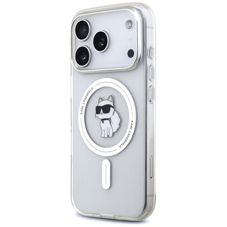 Karl Lagerfeld IML Choupette MagSafe - Case for iPhone 17 Pro (transparent)