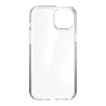 Speck Presidio Perfect-Clear - Coque pour iPhone 14 Plus avec revêtement MICROBAN (transparent)