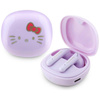 Hello Kitty O Glossy Finish - TWS-Kopfhörer + Ladetasche (lila)