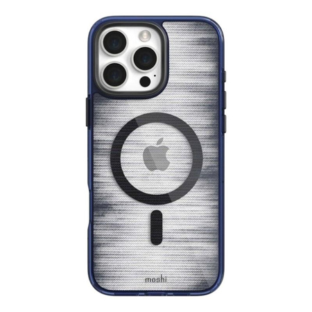 Moshi iGlaze MagSafe - Etui iPhone 16 Pro (Dusk Indigo)