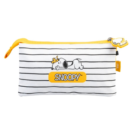 Snoopy - 3-compartment pencil case from the Lazy Days collection