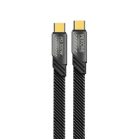 WEKOME WDC-192 Mecha Series - Připojovací kabel USB-C na USB-C 100W s rychlým nabíjením 1,2 m (matný)