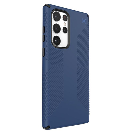 Speck Presidio2 Grip - Etui Samsung Galaxy S22 Ultra z powłoką MICROBAN (Coastal Blue/Storm blue)