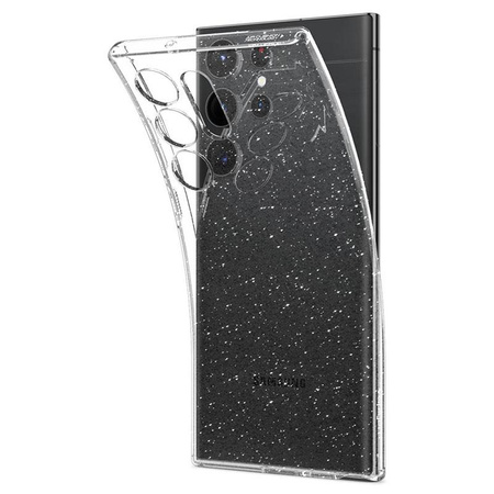 Spigen Liquid Crystal Glitter - Gehäuse für Samsung Galaxy S23 (Transparent)