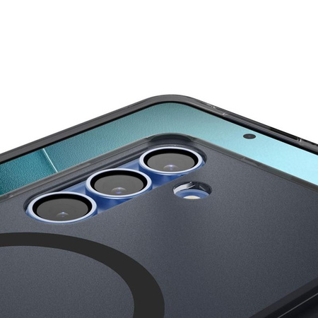 Spigen Ultra Hybrid Mag MagSafe - Hülle für Samsung Galaxy S25 (Frost Black)