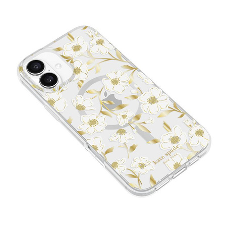 Kate Spade New York Protective Gems MagSafe - Pouzdro pro iPhone 16 Plus (Sunshine Floral)
