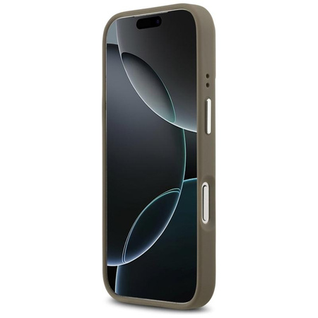 Guess Grained Big 4G Classic Logo - Case iPhone 17 Pro (brown)