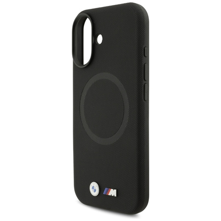 BMW M FW Metal Logo MagSafe - Hülle iPhone 17 (schwarz)