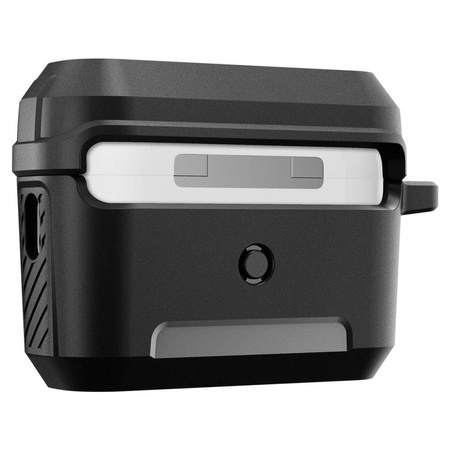 Spigen Lock Fit - Étui blindé pour Apple Airpods Pro 1 / 2 (Noir)