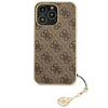 Guess 4G Charms Collection - Coque pour iPhone 13 Pro (marron)