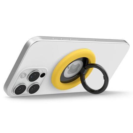 Spigen Nano Pop MagSafe Phone Ring - Magnetický držák na prst s funkcí stojánku (Mango Yellow)