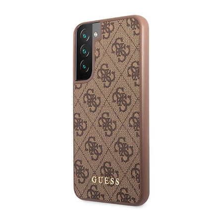 Guess 4G Metal Logo - Samsung Galaxy S23 Case (brown)