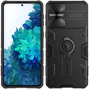 Nillkin CamShield Armor - Étui pour Samsung Galaxy S21+ avec protection de l'appareil photo (Noir)