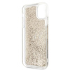 Karl Lagerfeld Signature Glitter Case - pouzdro pro iPhone 11 Pro Max (zlaté)