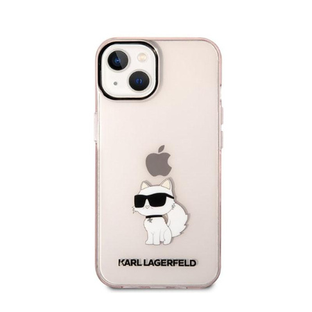Karl Lagerfeld IML NFT Choupette - iPhone 14 Plus Tasche (rosa)
