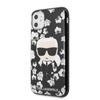 Karl Lagerfeld Iconic Karl Flower - iPhone 11 tok (fekete)