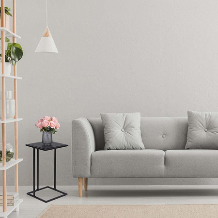 Arti Casa - Table d'appoint, aide 58 cm (noir)