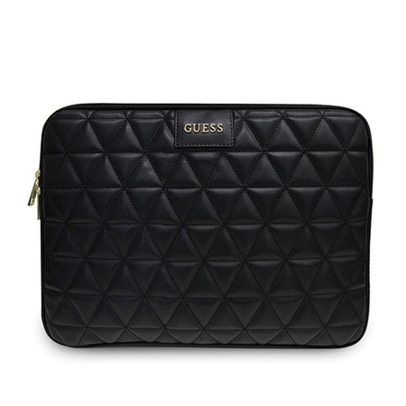 Guess Quilted Computer Sleeve - 13" Notebook Case (black)