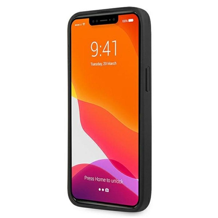 Guess Croco Stamp Lines - iPhone 13 Pro Max Tasche (rosa)