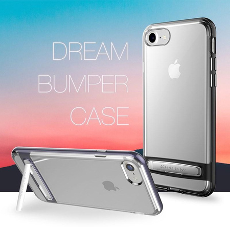 Mercury Dream Bumper - Étui pour Samsung Galaxy S9+ avec support en métal (or)