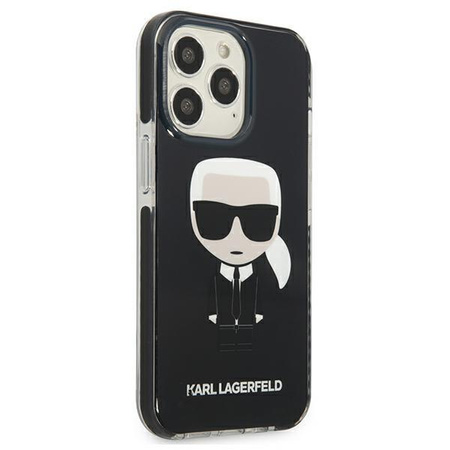 Karl Lagerfeld Fullbody Ikonik - iPhone 13 Pro Case Black)