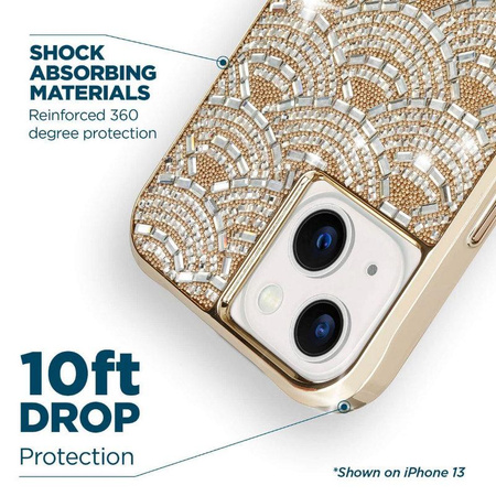 Case-Mate Brilliance - iPhone 14 Tasche (Kronleuchter)
