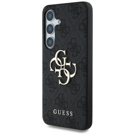 Guess Big 4G Classic Logo - pouzdro pro Samsung Galaxy S25 (černé)
