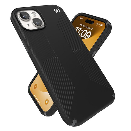 Speck Presidio2 Grip Magsafe - iPhone 15 Plus / iPhone 14 Plus tok (fekete / pala szürke / fehér)