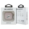 Karl Lagerfeld Monogramme Karl & Choupette Head - Étui AirPods 4 (rose)