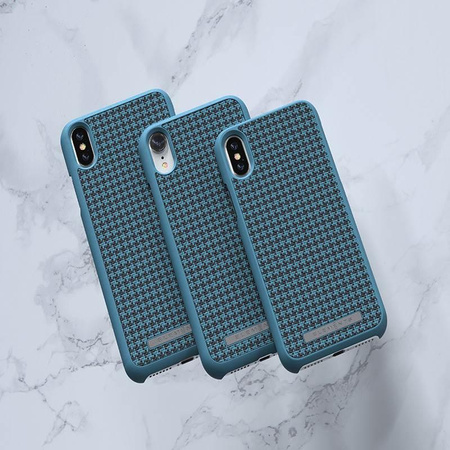 Nordic Elements Saeson Idun - Coque en matériau pour iPhone Xs Max (Petrol)