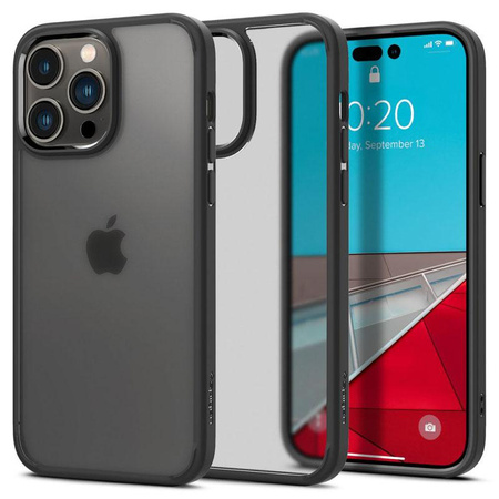 Spigen Ultra Hybrid Matte - pouzdro pro iPhone 14 Pro (matně černé)