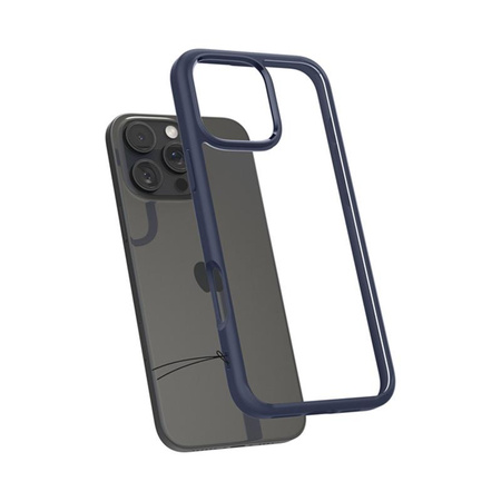 Spigen Ultra Hybrid - tok iPhone 16 Pro Max készülékhez (sötétkék)