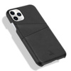 Crong Neat Cover - Étui pour iPhone 11 Pro avec poches (noir)