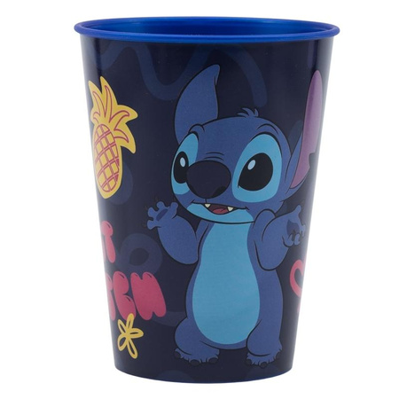 Disney Stitch Palms – Kubek dla dzieci (260 ml, lekki, bez BPA, licencjonowany)