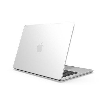 Moshi iGlaze Hardshell Case - Gehäuse für MacBook Air 13.6" M4 (2025) / M3 (2024) / M2 (2022) (Stealth Clear)