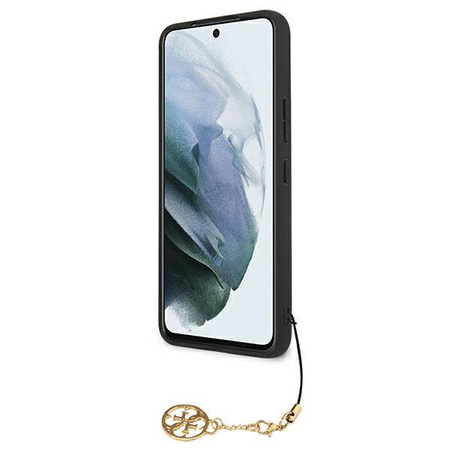 Kolekce Guess 4G Charms - pouzdro pro Samsung Galaxy S22+ (hnědé)