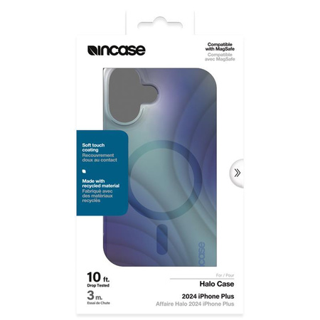 Incase Halo Case MagSafe - pouzdro pro iPhone 16 Plus (Tidal Ocean)