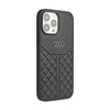 Audi Genuine Leather - Coque pour iPhone 13 Pro Max (Noir)