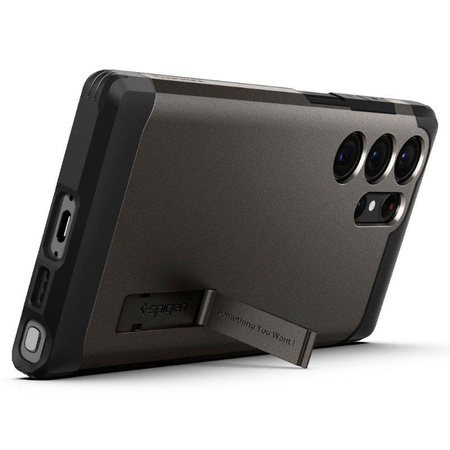 Spigen Tough Armor - Etui do Samsung Galaxy S23 Ultra (Gunmetal)