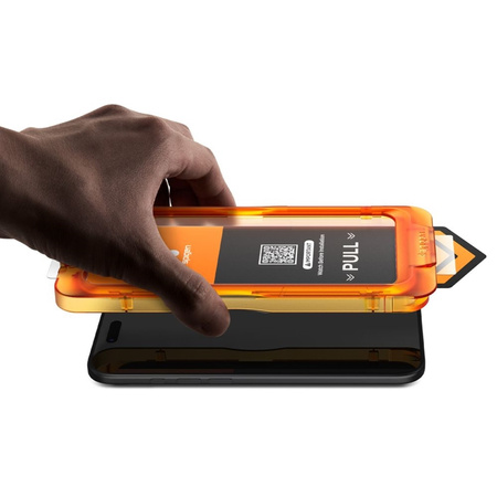 Szkło Hartowane do iPhone 17 z Ramką Spigen AlignMaster Szybka Ekran 9H 3x