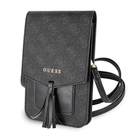 Guess 4G Uptown Wallet Phone Bag - Tasche mit Smartphone-Fach (schwarz)