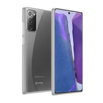 Crong Crystal Slim Cover - Etui Samsung Galaxy Note 20 (przezroczysty)