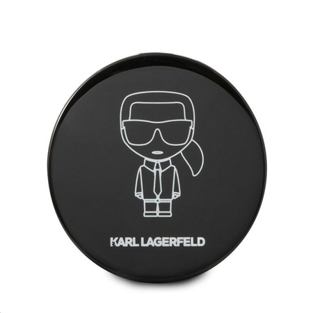 Karl Lagerfeld Bundle Ikonik - Etui pour Apple Airpods 1 / 2 + Power Bank avec miroir